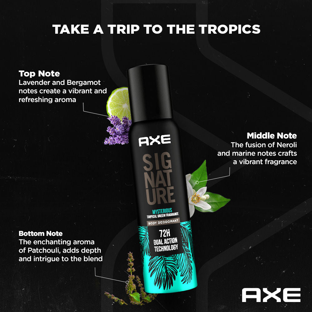 Axe Sigture Body Perfume Mysterious Pack Of 2, 400ml Buy at Indicrest Image 6