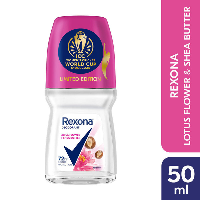 Rexona Antiperspirant Roll-on - Lotus Flower And Shea Butter, 50ml Buy at Indicrest
