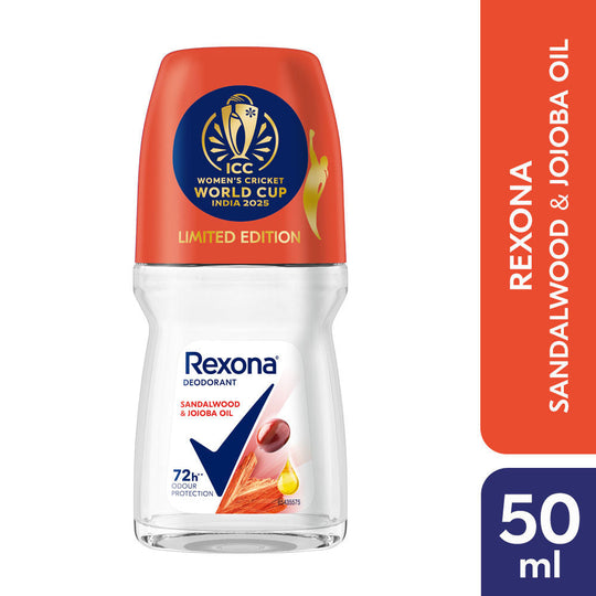 Rexona Antiperspirant Roll-on - Sandalwood And Jojoba Oil, 50ml Buy at Indicrest