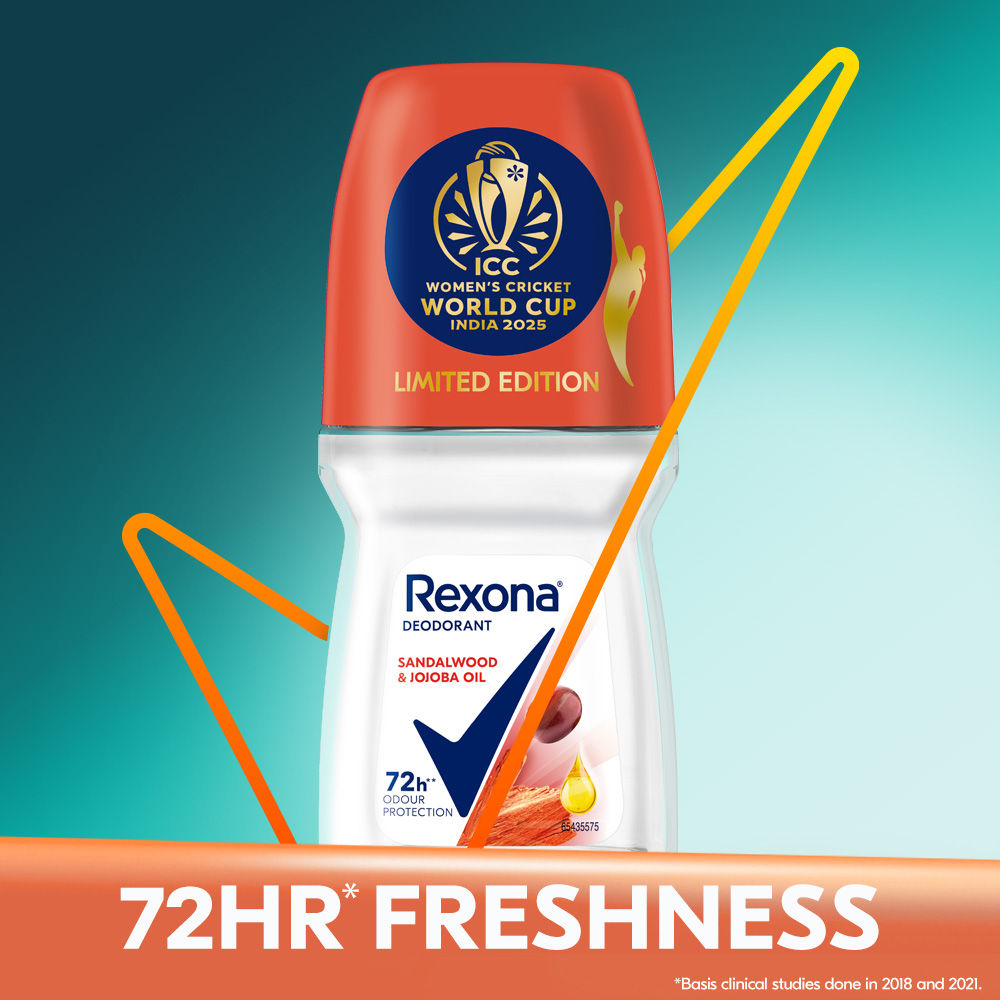 Rexona Antiperspirant Roll-on - Sandalwood And Jojoba Oil, 50ml Buy at Indicrest Image 3
