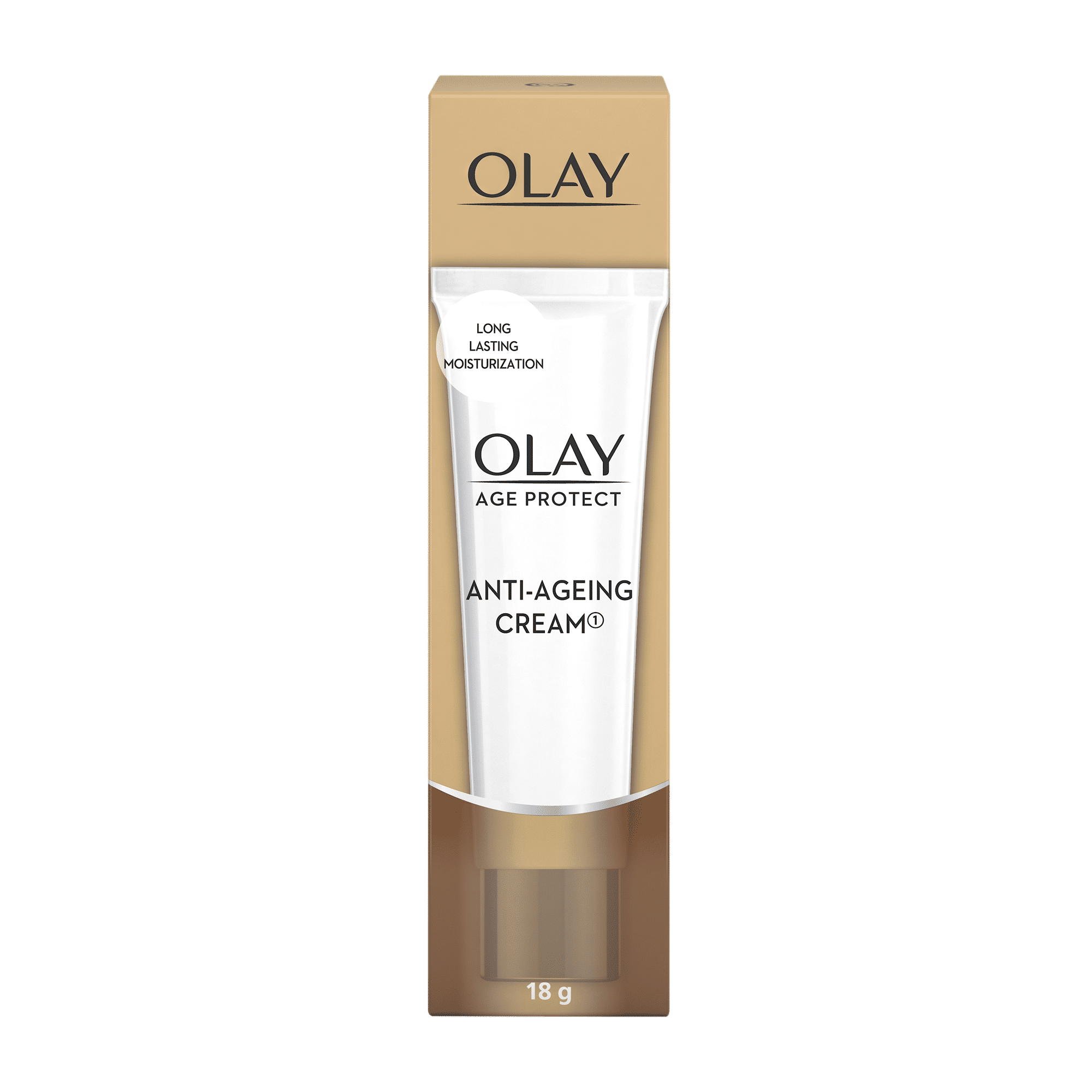 Olay Age Protect Anti-Ageing Cream, Lightens Dark Spots & Reduces Wrinkles With Salicylic Acid & BHA, 18g Buy at Indicrest