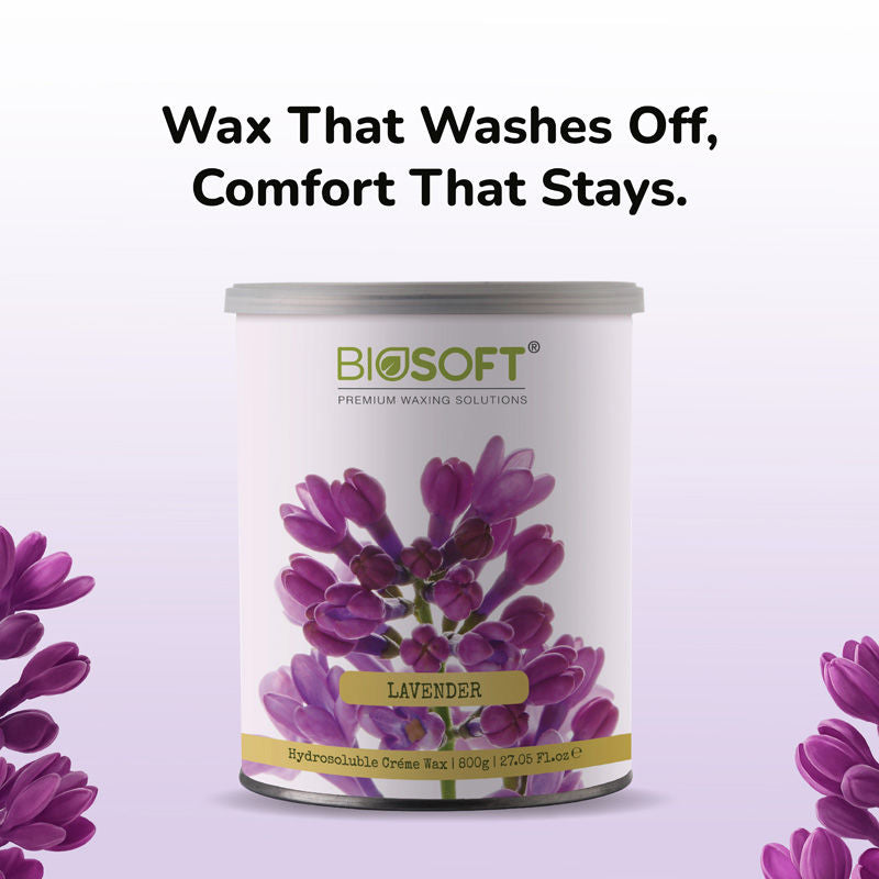 Biosoft Lavender Hydrosoluble Wax, 800g Buy at Indicrest Image 2