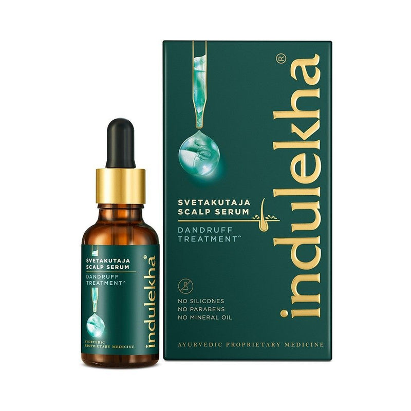 Indulekha Svetakutuja Dandruff Treatment Scalp Serum, 30ml Buy at Indicrest