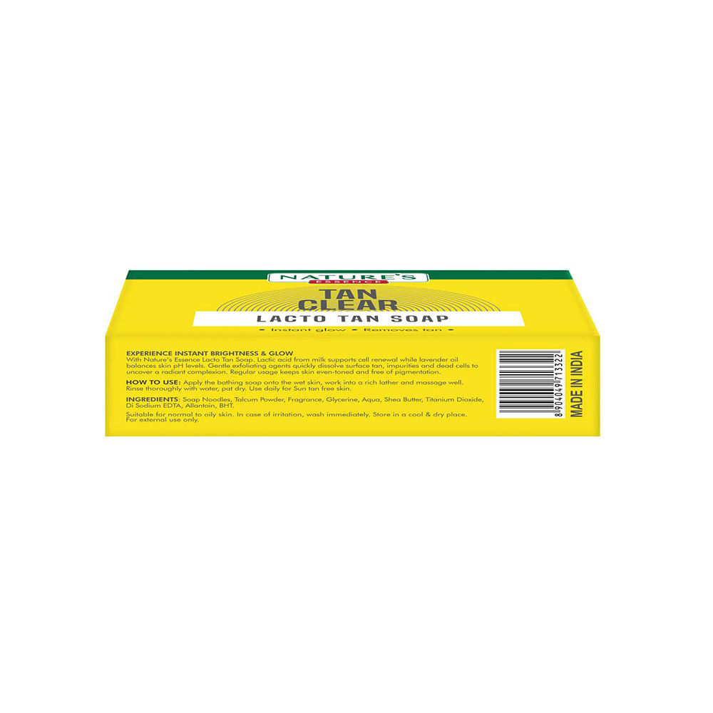 Nature's Essence Tan Clear Lacto Tan Soap, 75g Buy at Indicrest Image 4