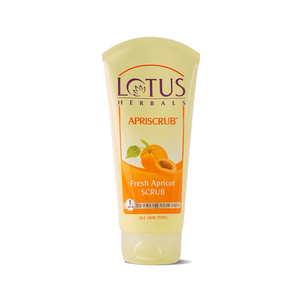 Lotus Herbals Apriscrub Fresh Apricot Scrub, 180g