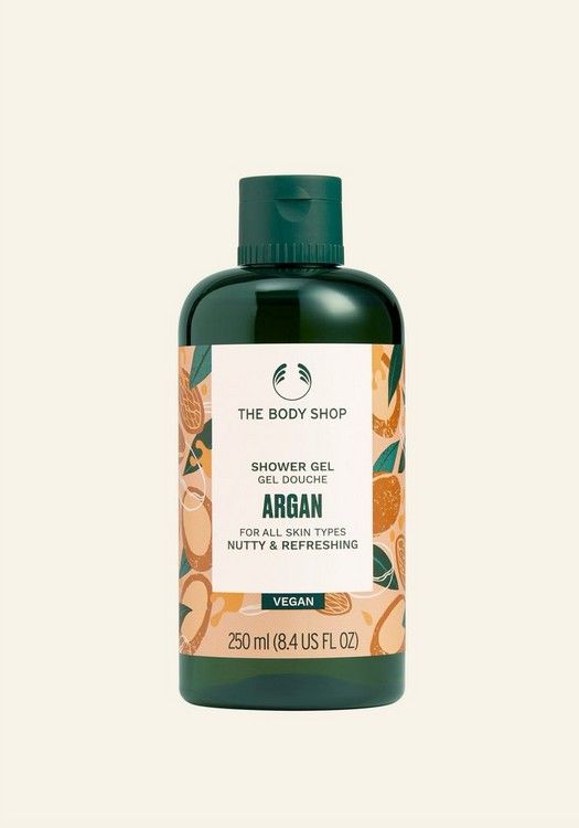 The Body Shop Argan Shower Gel, 250ml