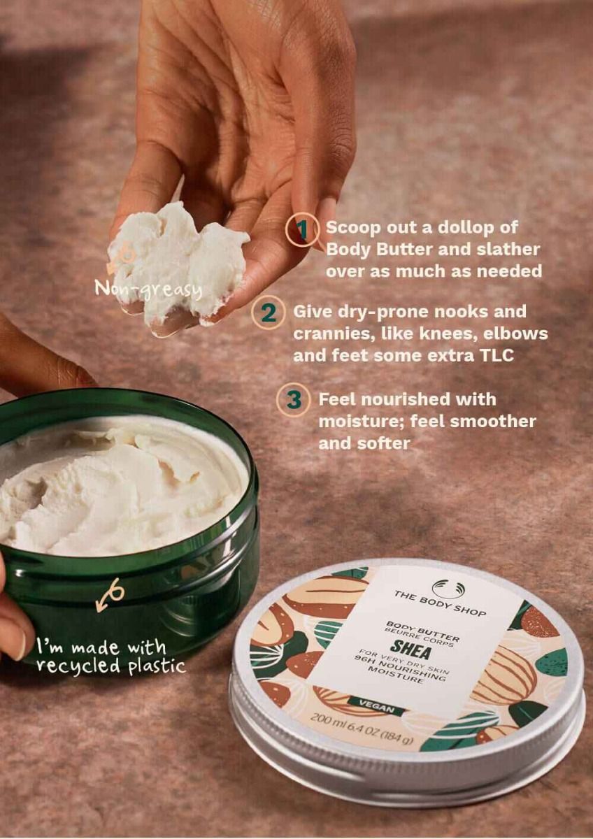 The Body Shop Shea Body Butter, 200ml Buy at Indicrest Image 3