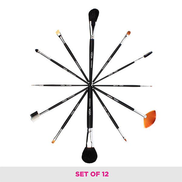 Vega Set of 12 Brushes - LK-12