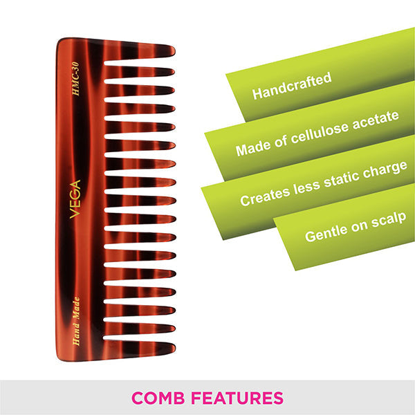 Vega Shampoo Comb (Large) - HMC-30