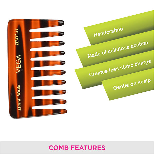Vega Shampoo Comb (Small) - HMC-31