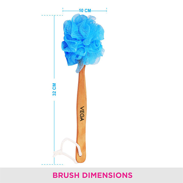 Vega Wooden Handle Bath Brush - BA-1/6