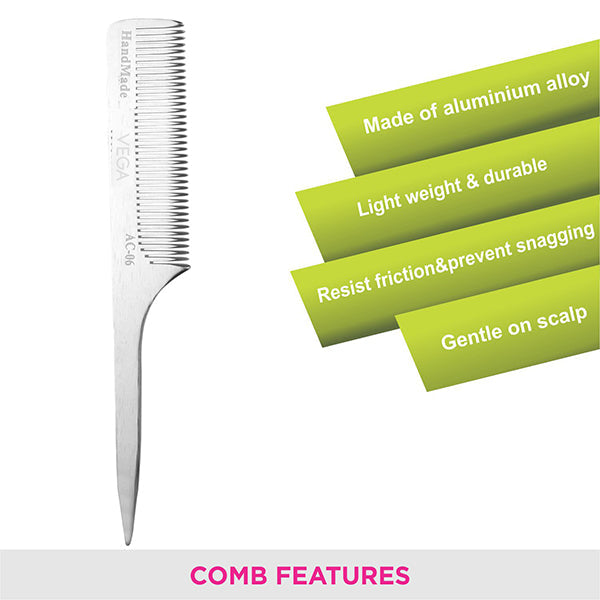 Vega Aluminium Comb - AC-06