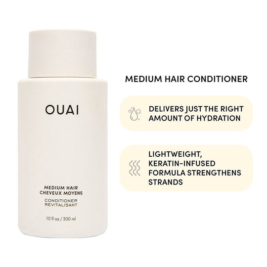 OUAI Medium Hair Conditioner, 300ml, Buy from Indicrest