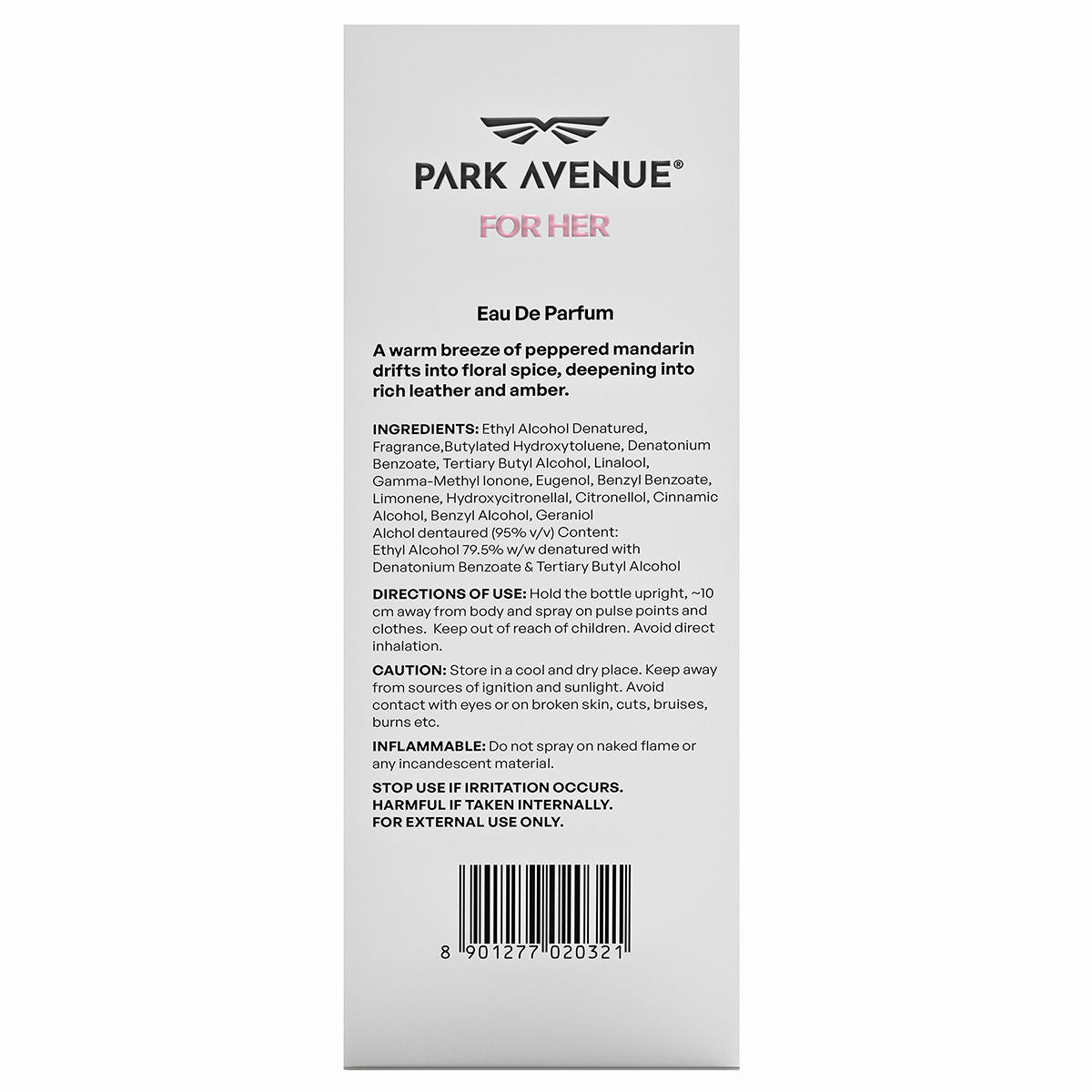 Park Avenue Poise Luxury Eau De Parfum For Her, 100ml Buy at Indicrest Image 6