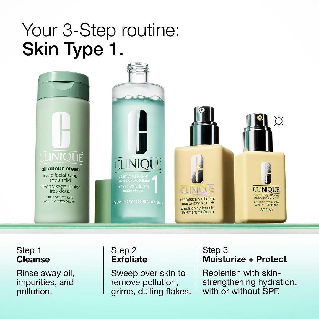 Clinique Dramatically Different Moisturizing Lotion SPF 50 - Moisturizer + Sunscreen, 75ml