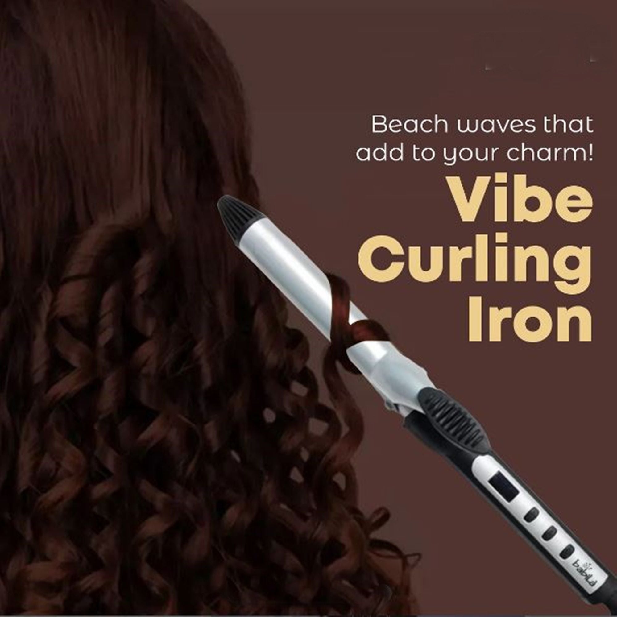 Babila VIBE Curling Iron-BHC-E23, 220g Buy at Indicrest Image 5