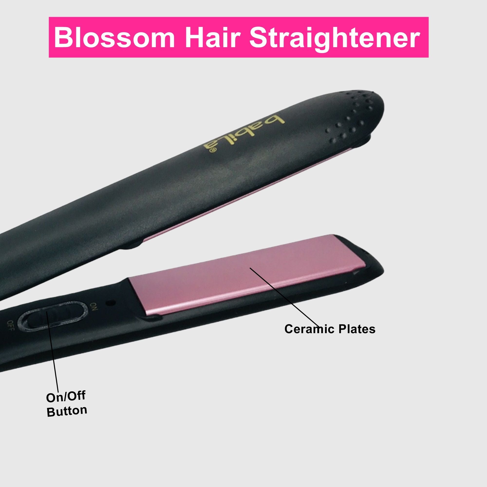 Babila Blossom Hair Straightener, 1 piece Buy at Indicrest Image 3