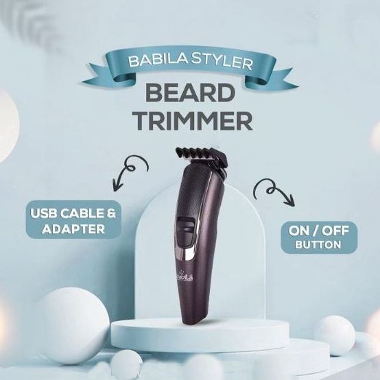 Babila Styler Beard Trimmer, 1 piece Buy at Indicrest Image 3
