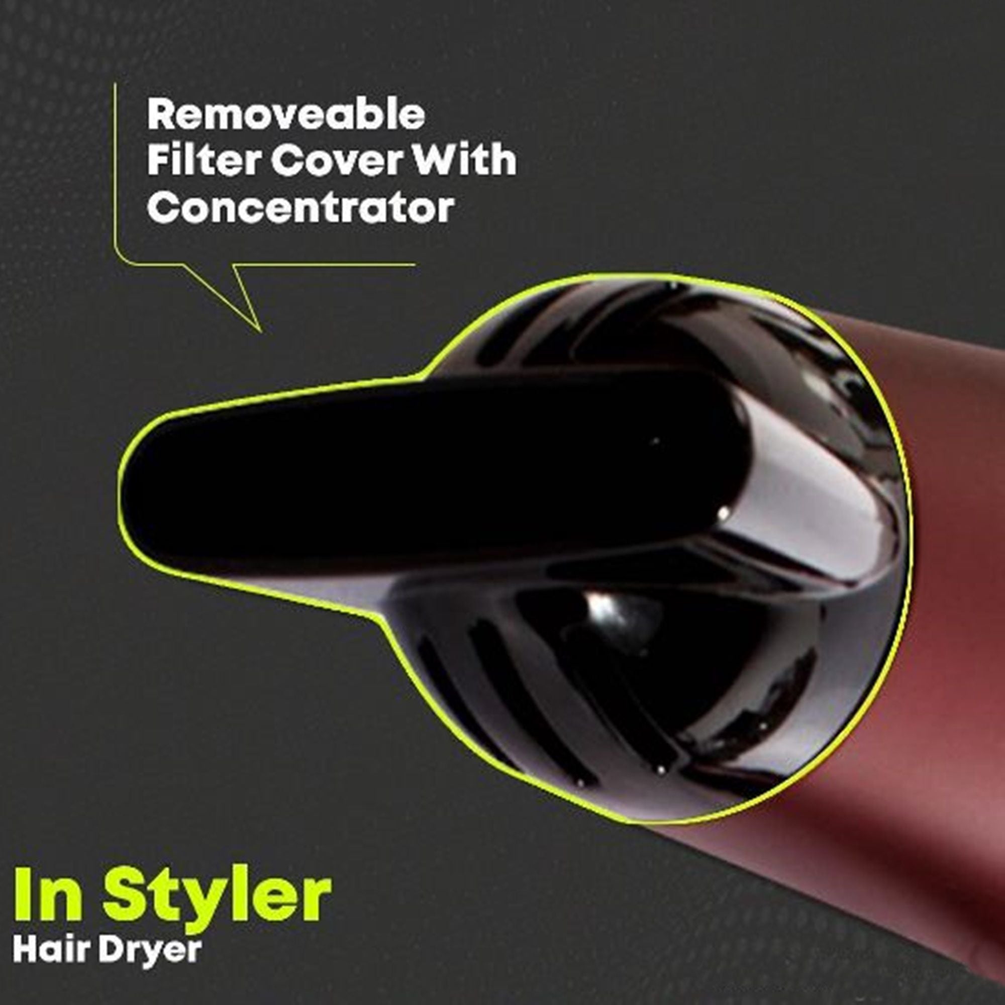Babila In Styler Hair Dryer - (BHD-E05) Buy at Indicrest Image 2