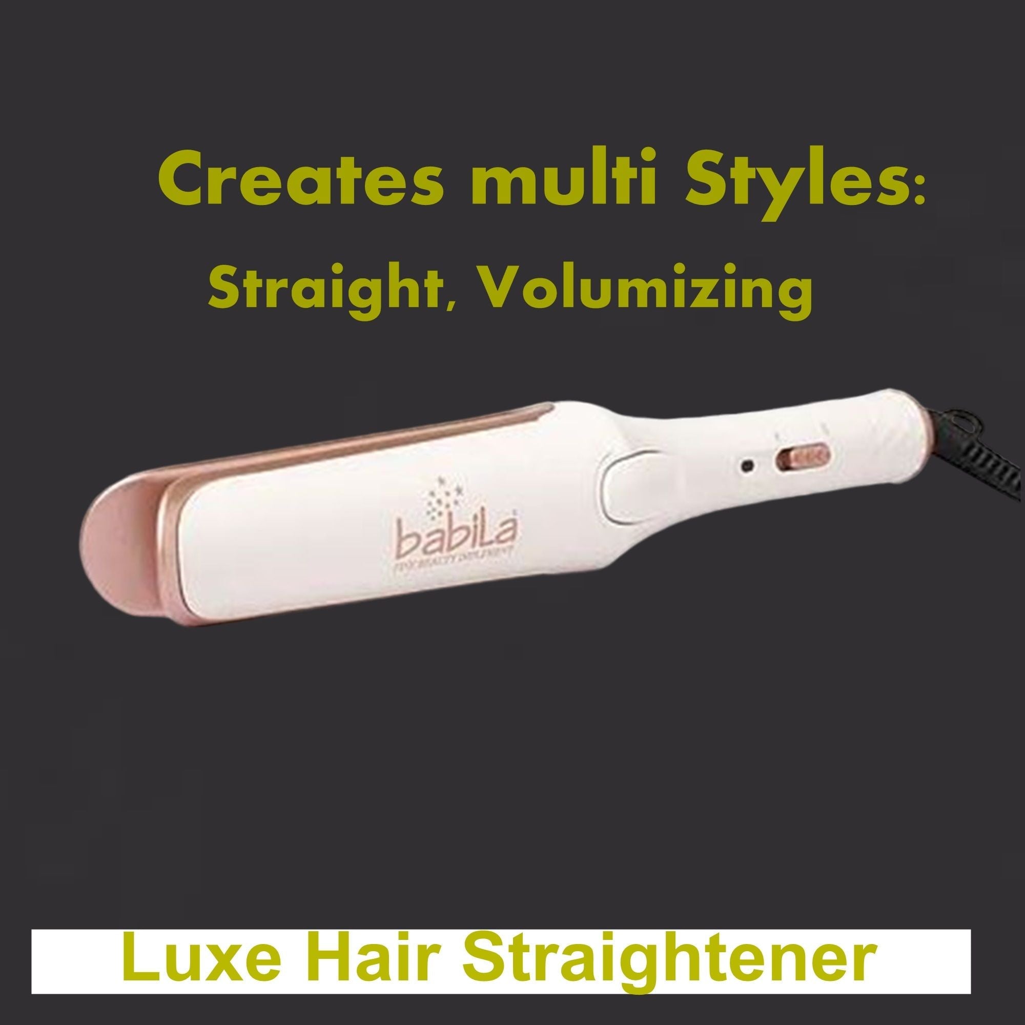 Babila Luxe Hair Straightener - BHS-E14 Buy at Indicrest Image 2