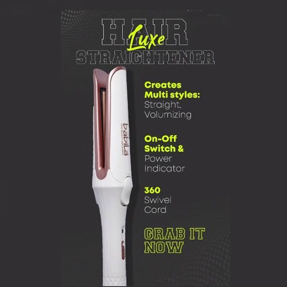 Babila Luxe Hair Straightener - BHS-E14 Buy at Indicrest Image 4