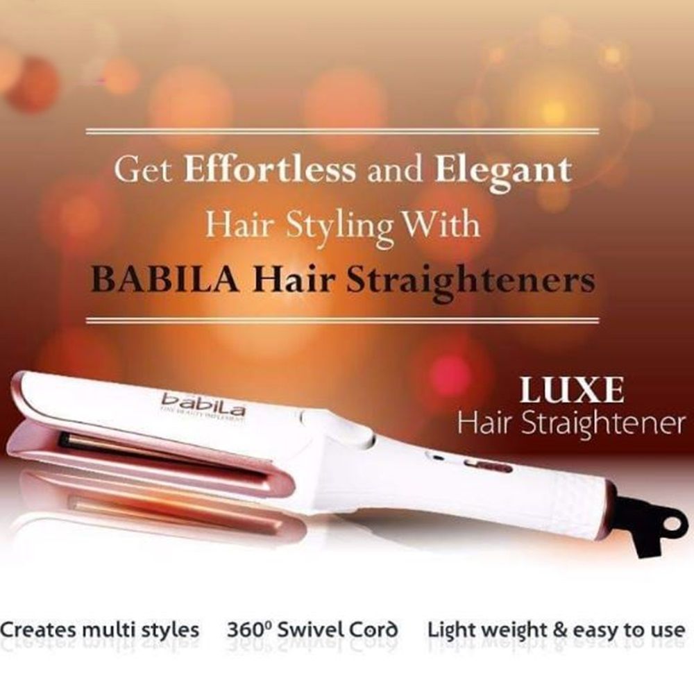 Babila Luxe Hair Straightener - BHS-E14 Buy at Indicrest Image 5