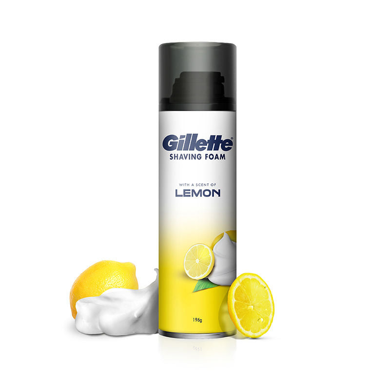 Gillette Classic Lemon Lime Shave Foam, 196g Buy at Indicrest