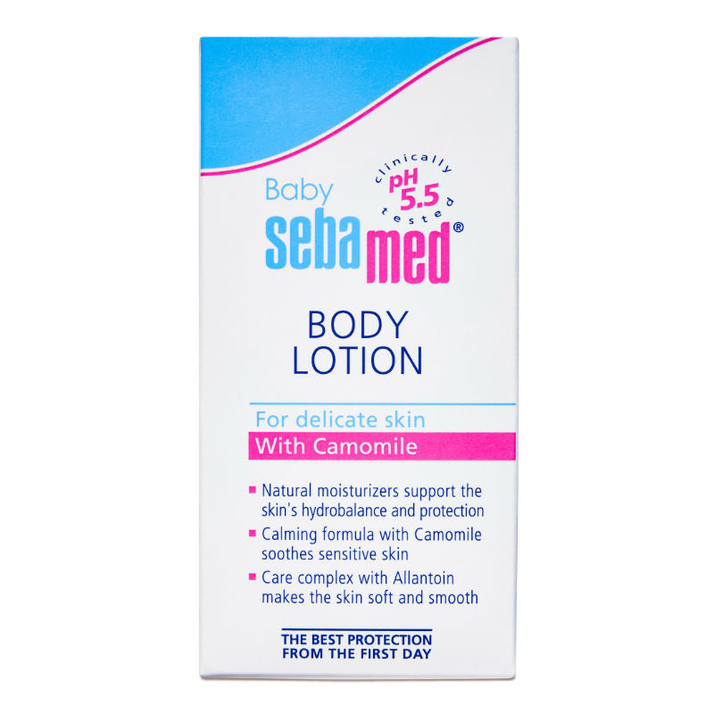 Sebamed Baby Body Lotion- PH 5.5- Camomile & Allantoin- Tested- Sensitive Skin, 50ml Buy at Indicrest Image 3
