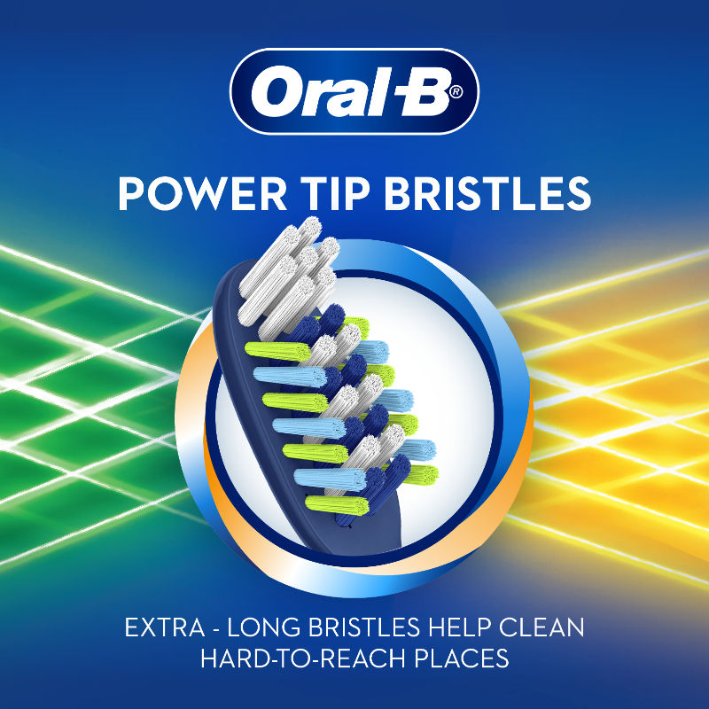 Oral-B Criss Cross Toothbrush (Pack of 1, Medium) Buy at Indicrest Image 6