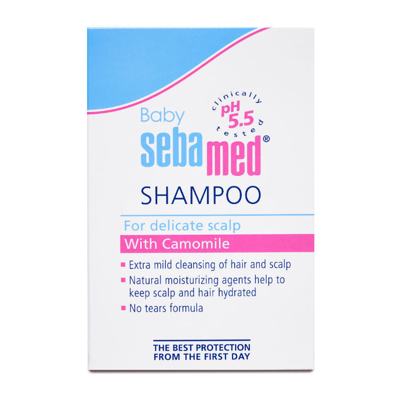 Sebamed Baby Shampoo, PH 5.5, Camomile, Natural Moisturisers, No Tears Formula,For Delicate Scalp, 150ml Buy at Indicrest Image 2