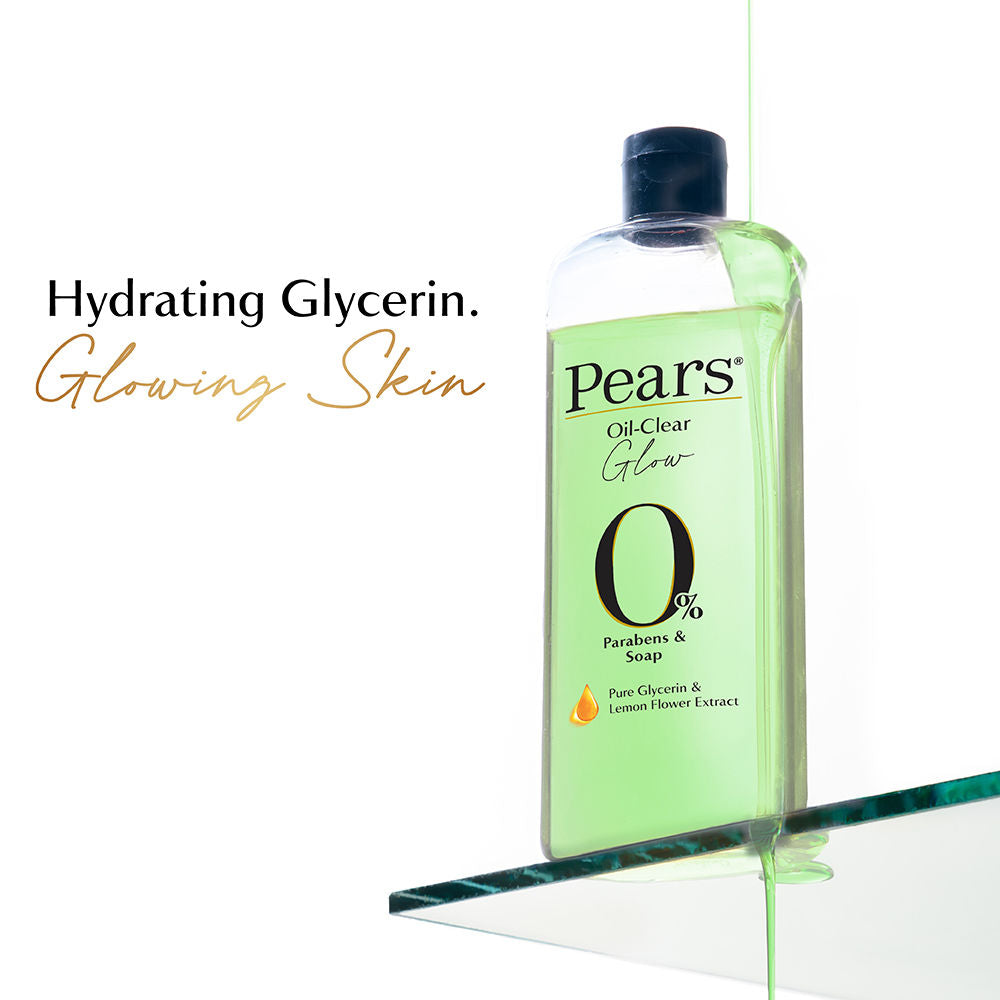 Pears Oil-Clear and Glow Body Wash Paraben Free Shower Gel 98% Pure Glycerin, 250ml Buy at Indicrest Image 2