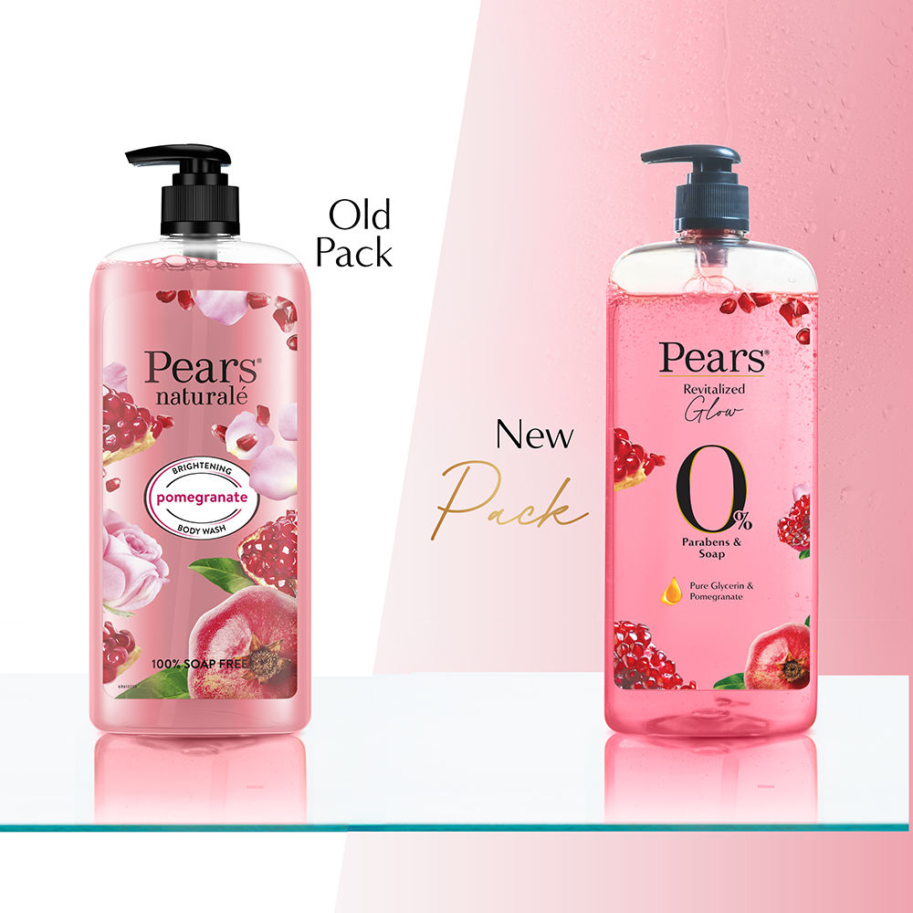 Pears Naturale Brightening Pomegranate Body Wash Paraben Free Shower Gel, 250ml Buy at Indicrest Image 7