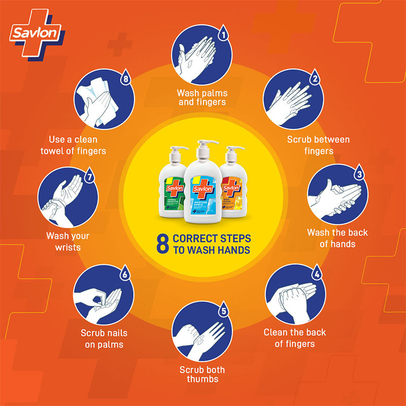Savlon Herbal Sensitive pH balanced Liquid Handwash, 460ml Buy at Indicrest Image 5