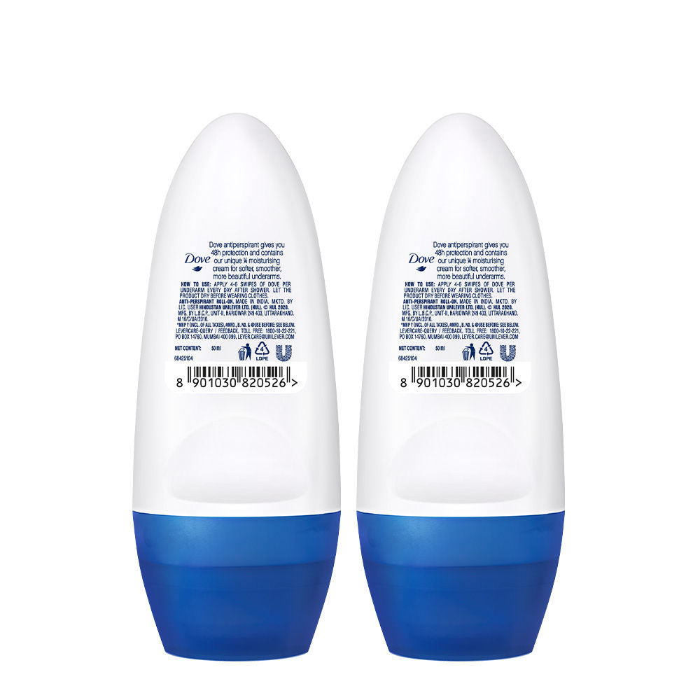 Dove Original Deodorant Roll On (Pack of 2), 100ml Buy at Indicrest Image 3