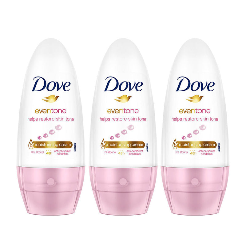 Dove Eventone Deodorant Roll On (Pack Of 3), 150ml Buy at Indicrest