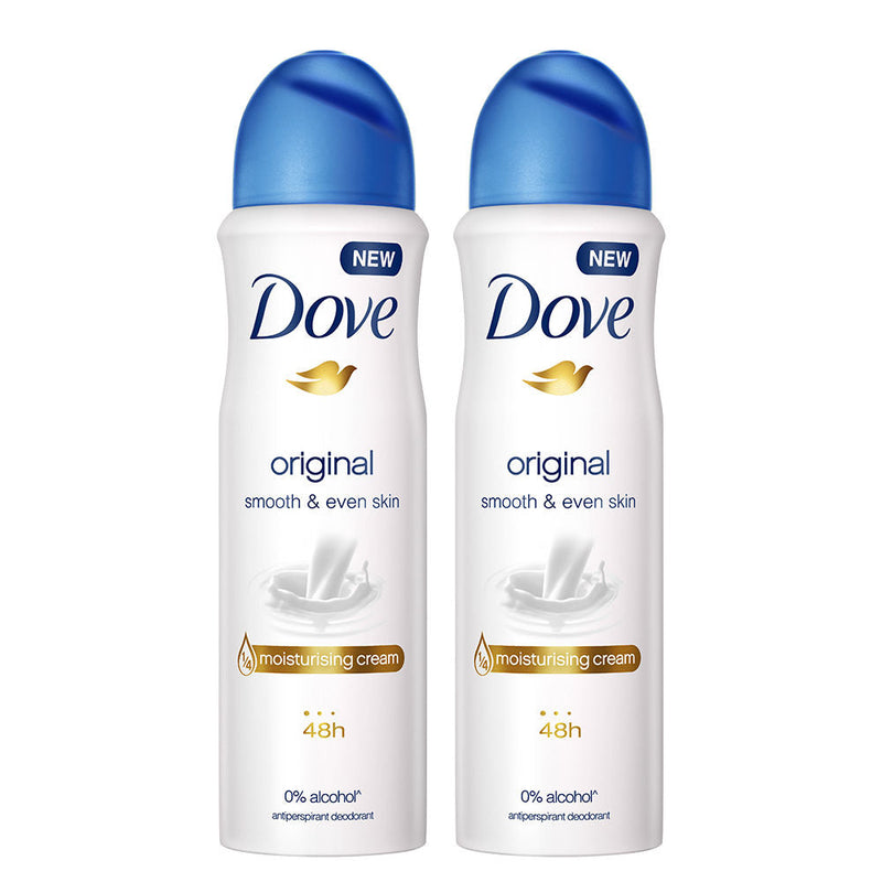 Dove Original Deodorant (Pack of 2), 300ml Buy at Indicrest