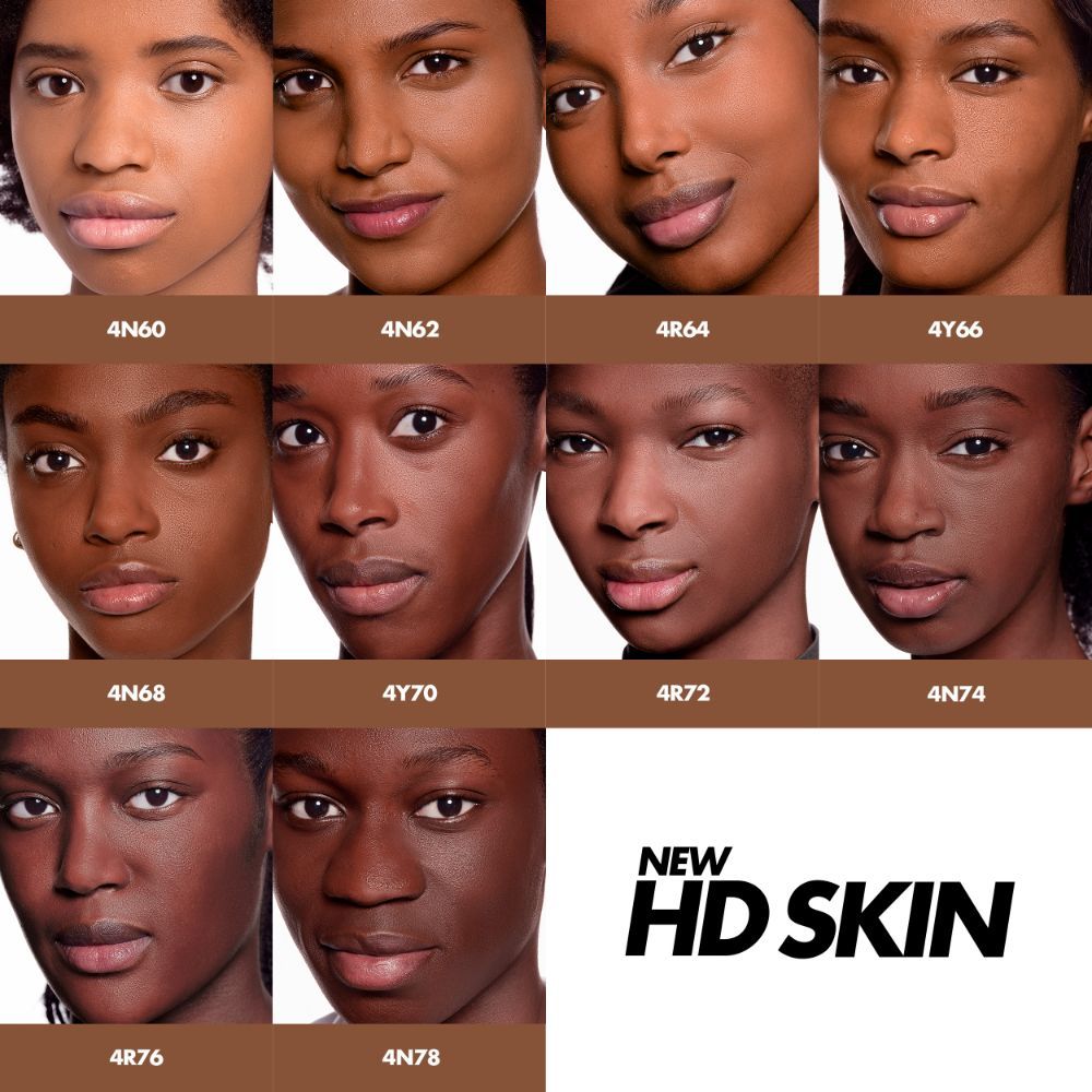 MAKE UP FOR EVER HD Skin Foundation - Beige - 1N14, 30ml