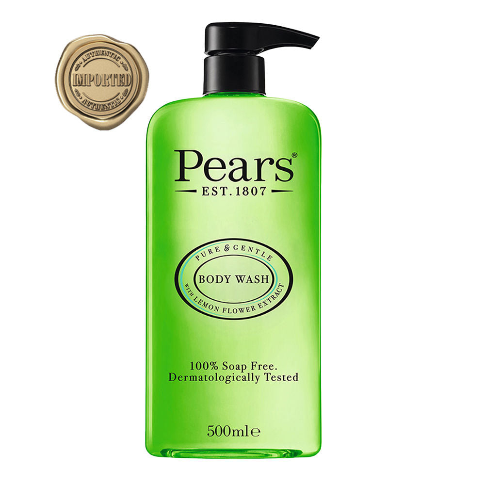 Pears Pure & Gentle Body Wash with Lemon Flower Extract, 500ml Buy at Indicrest Image 2