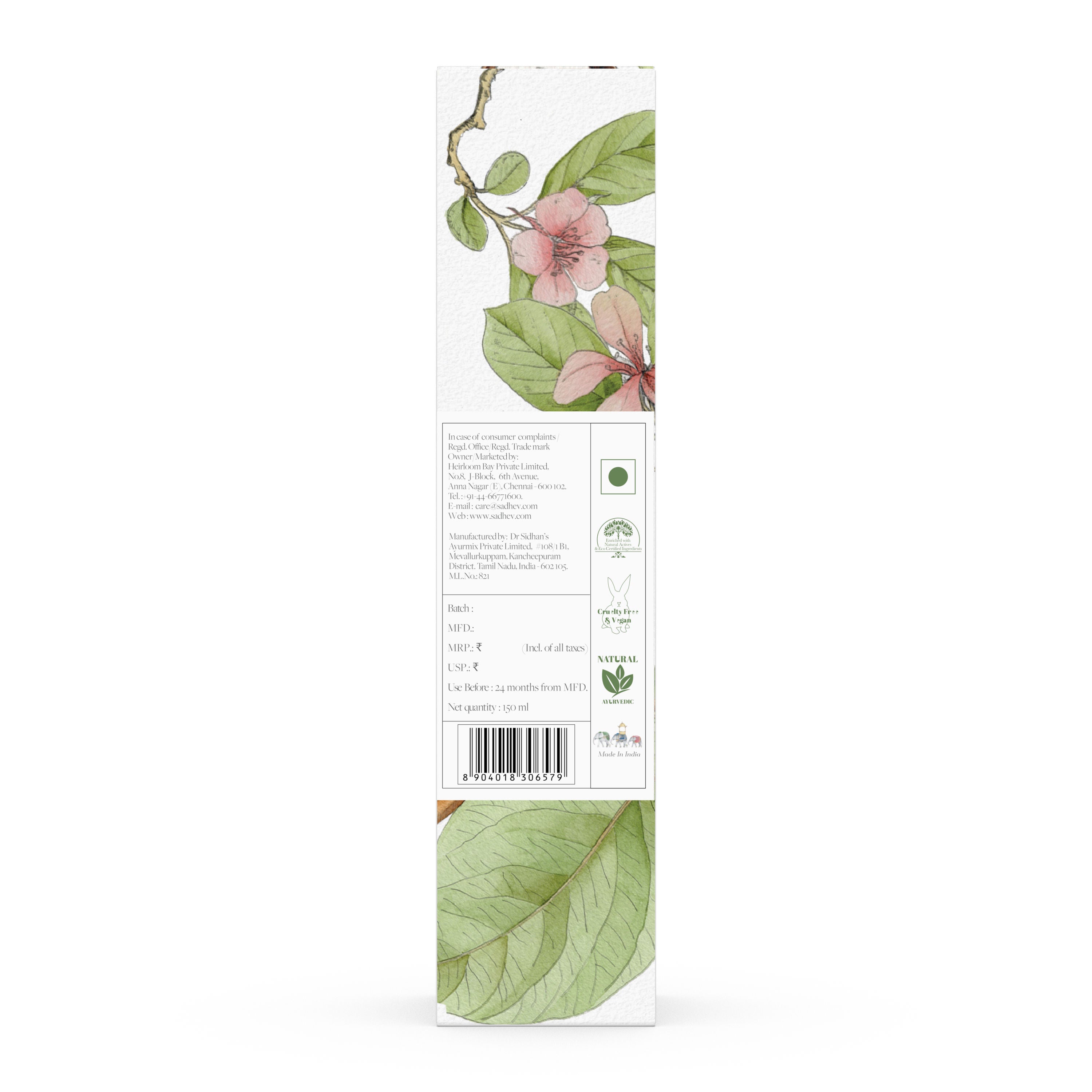 SADHEV Exotic Pore Tightening Toner, 150ml