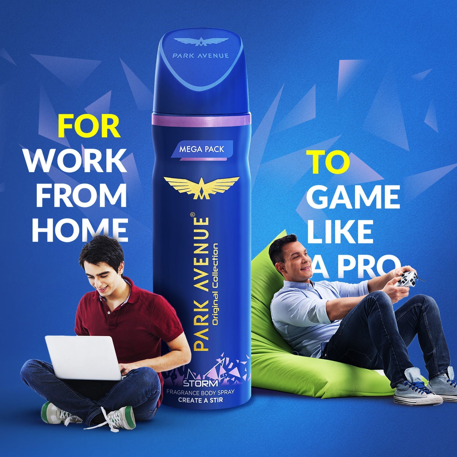 Park Avenue Mega Pack Original Deo Storm, 220ml Buy at Indicrest Image 3
