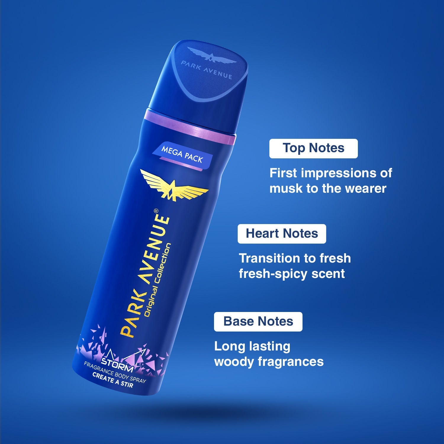 Park Avenue Mega Pack Original Deo Storm, 220ml Buy at Indicrest Image 6