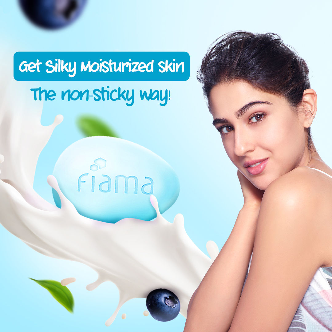 Fiama Japanese Hokkaido Milk & Blueberry Moisturizing Soap Bar, 125g Buy at Indicrest Image 6