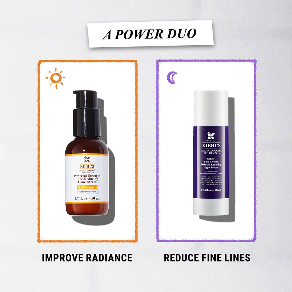 Kiehl's Powerful-Strength Line-Reducing Concentrate With Vitamin C & Hyaluronic Acid, 75ml