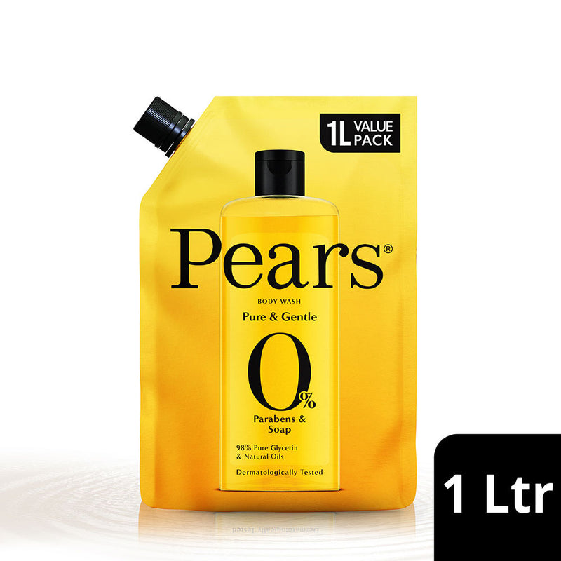 Pears Pure & Gentle Refill Body Wash, 1Liter Buy at Indicrest
