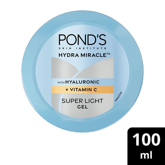 Pond’s Hydra Miracle Super Light Gel With Hyaluronic Acid & Vitamin C, 100ml Buy at Indicrest