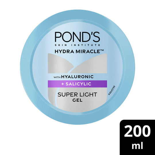 Pond’s Hydra Miracle Super Light Gel With Hyaluronic Acid & Salicylic, 200ml Buy at Indicrest