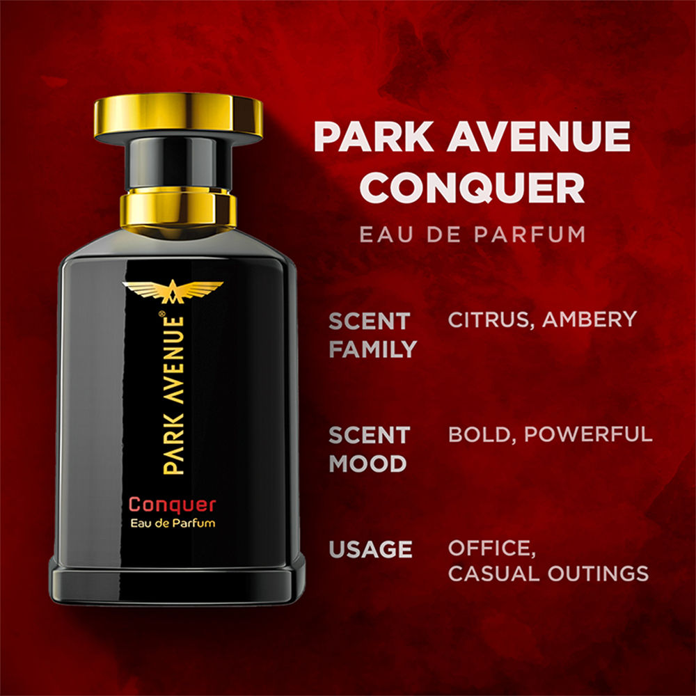 Park Avenue Eau De Perfum Conquer For Him, 100ml Buy at Indicrest Image 4