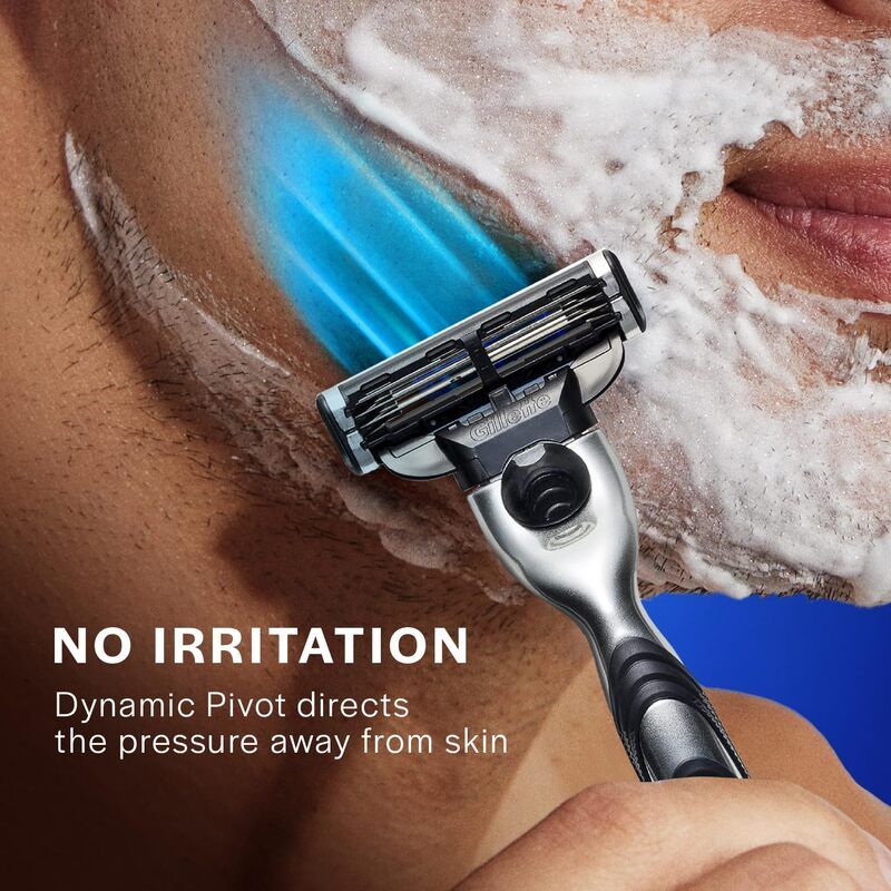 Gillette Mach 3 Shaving Blades for men (Pack Of 16 Cartridges) Buy at Indicrest Image 8