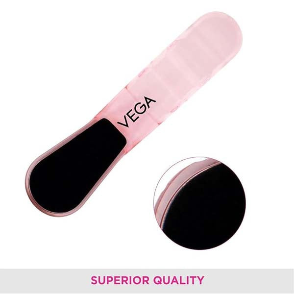 Vega Black Emery Foot File - PD-06N