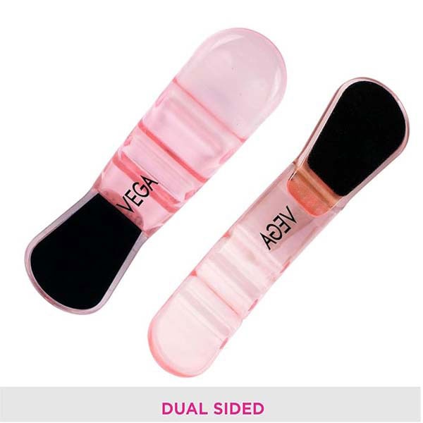 Vega Black Emery Foot File - PD-06N